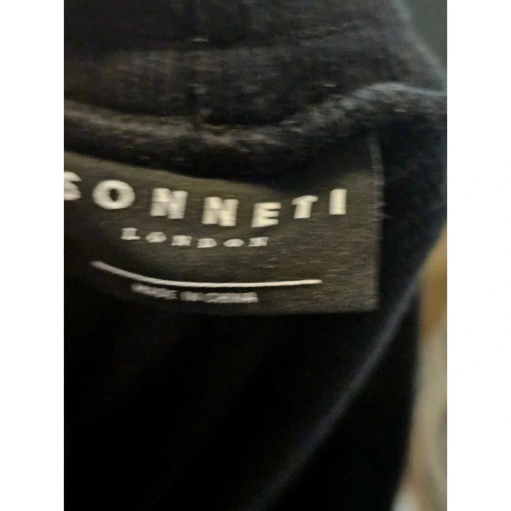Sonneti Black Jersey Knit Brom Shorts Men M London Drawstring Casual Sporty #781